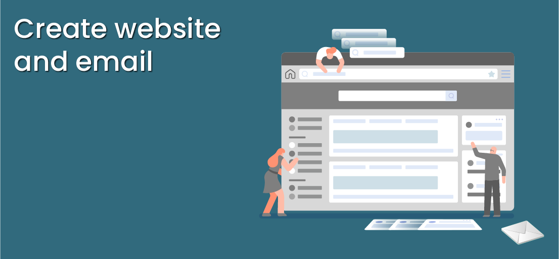 website and email