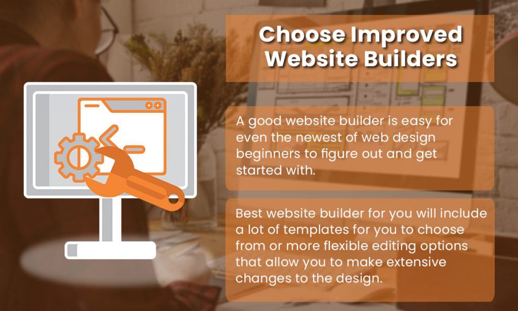 Choose Improved Website Builder
