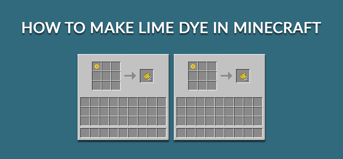 How to make cyan dye in Minecraft?