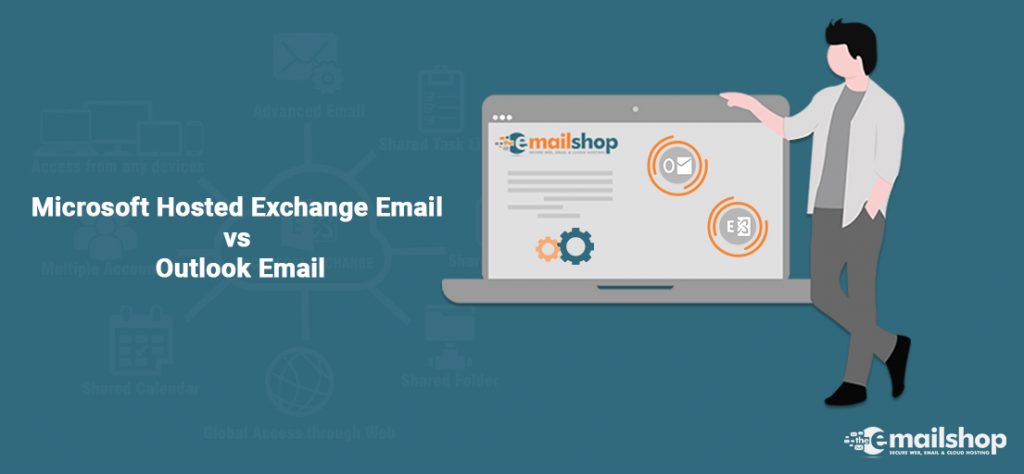 Microsoft Hosted Exchange Email vs Microsoft Outlook Email